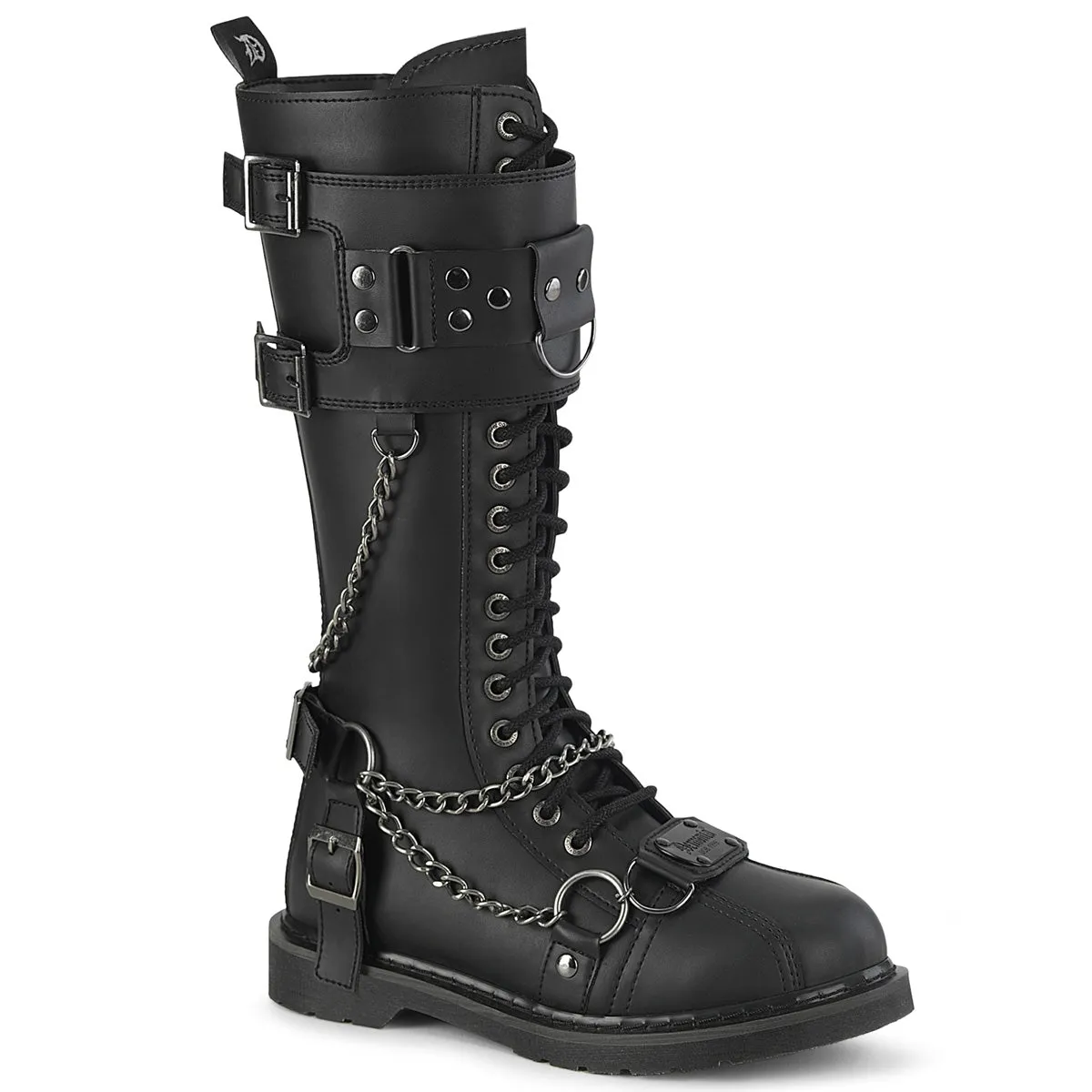BOLT-415  Black Vegan Leather
