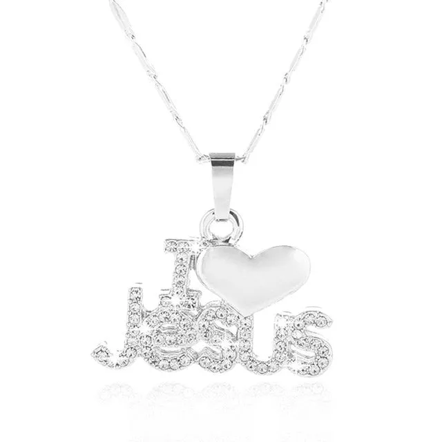 I Love Jesus Necklace