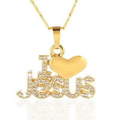I Love Jesus Necklace