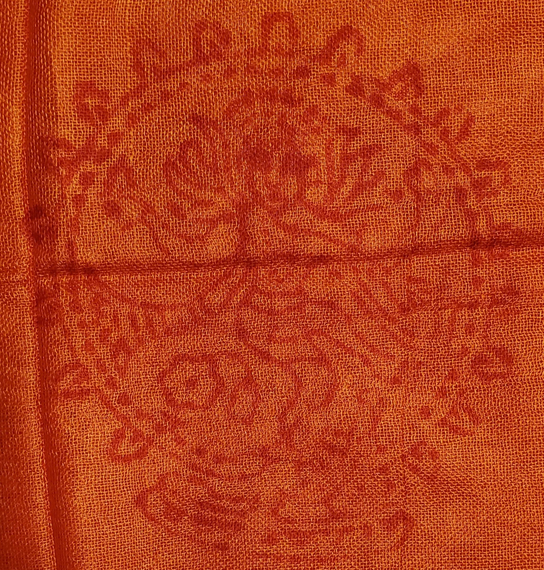 Primordial Om & Asian Symbols Printed Scarf