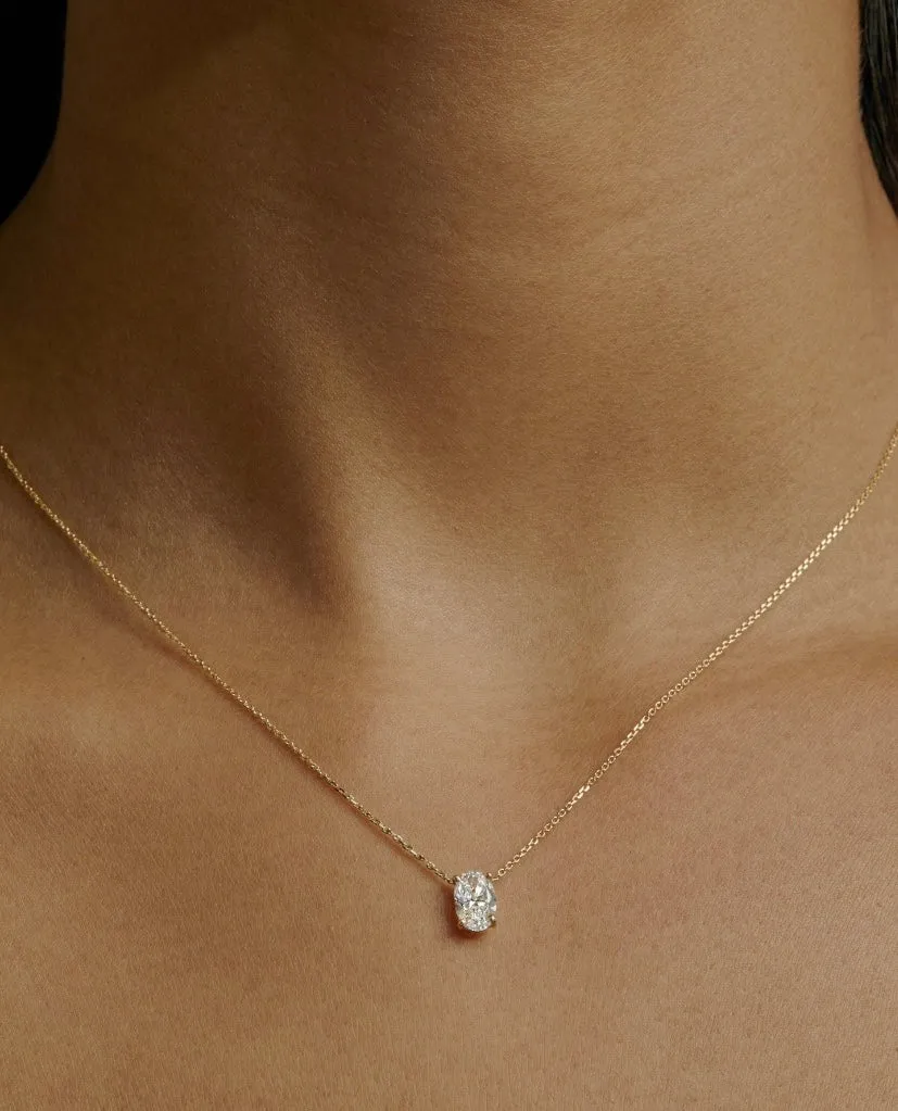 Single Stud Necklace