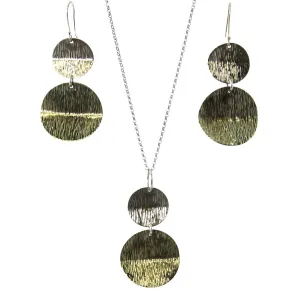 Sterling Silver Necklace & Earring Set